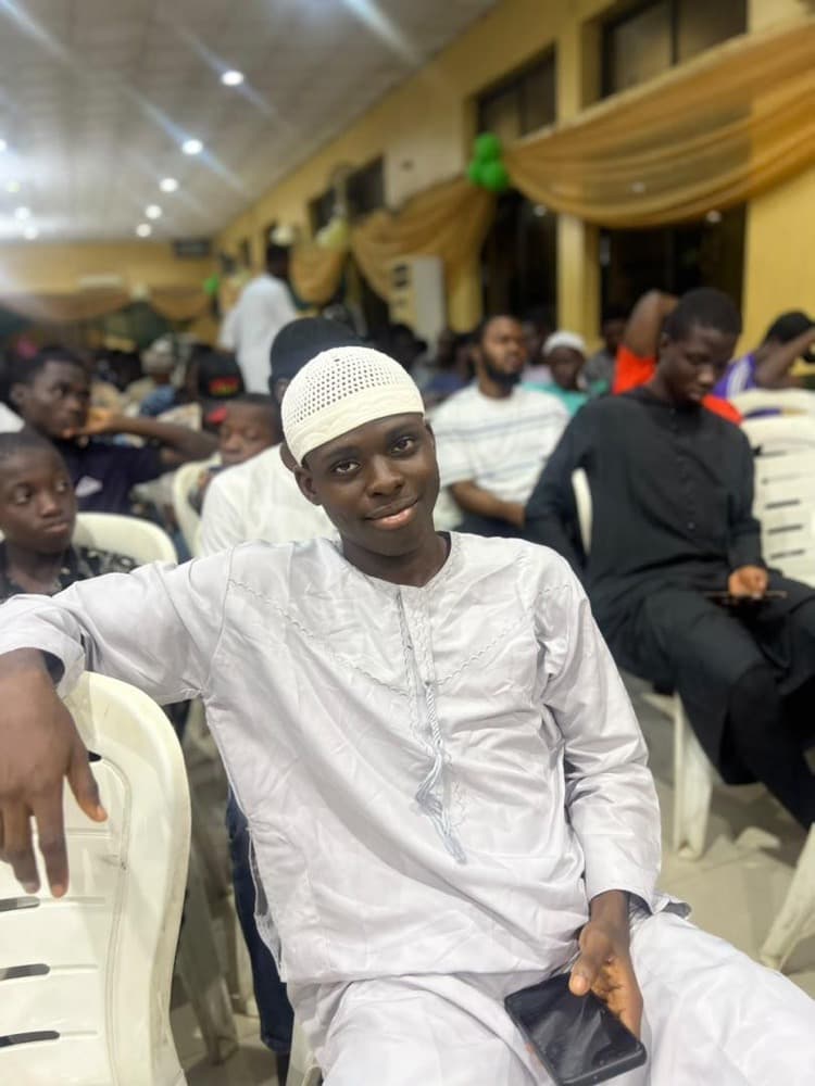 A brother in the audience at Arabic Night